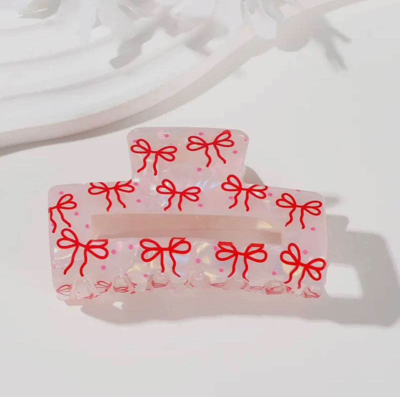 Bow Hair Claw Clip
