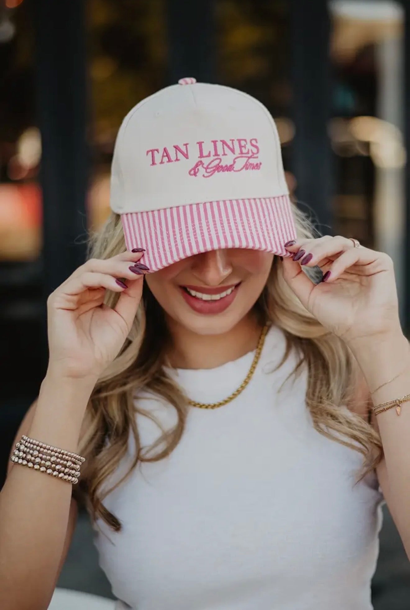 Tan Lines and Good Times Trucker Hat