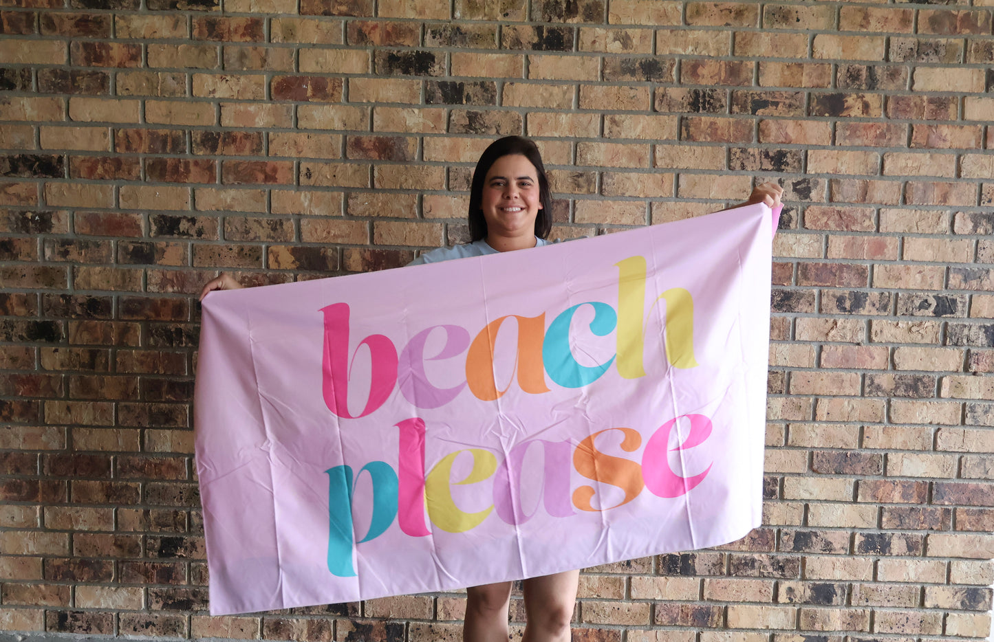 Beach Please Quick Dry Towel