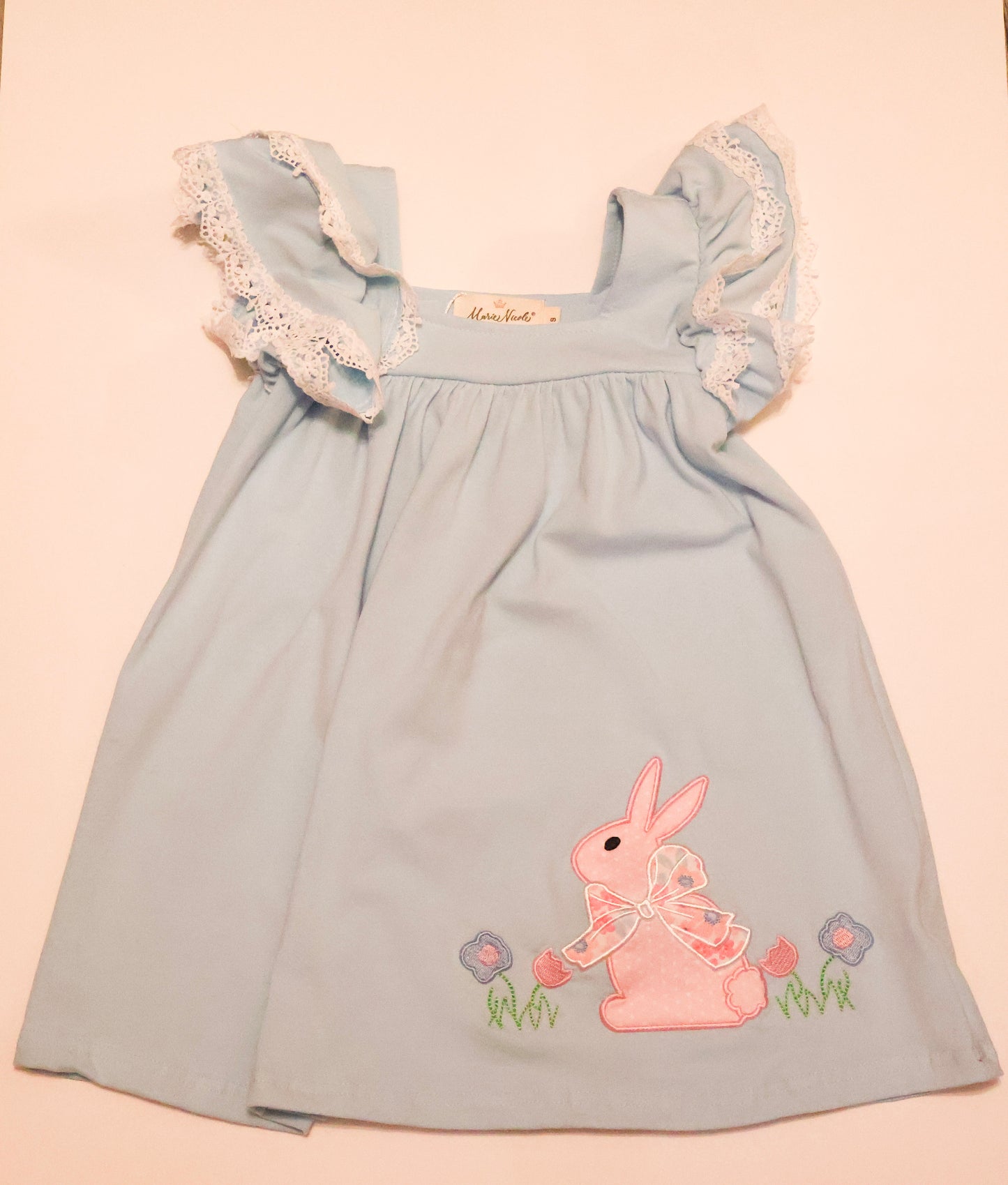 Lace Embroidered Bunny Dress