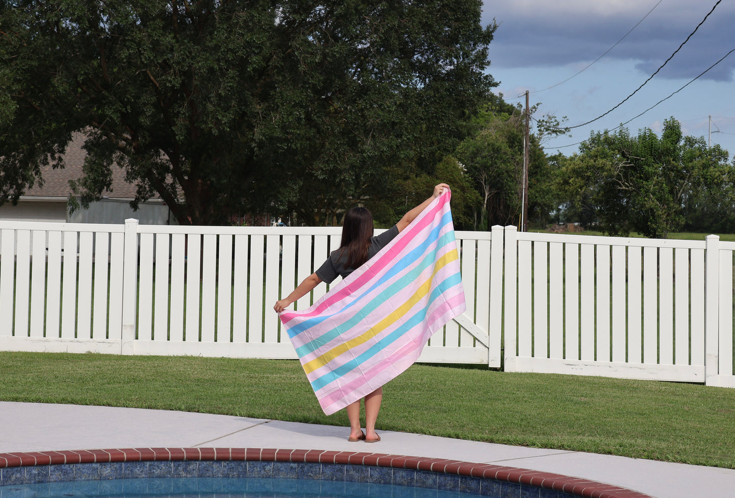 Girly Bows Beach Towel