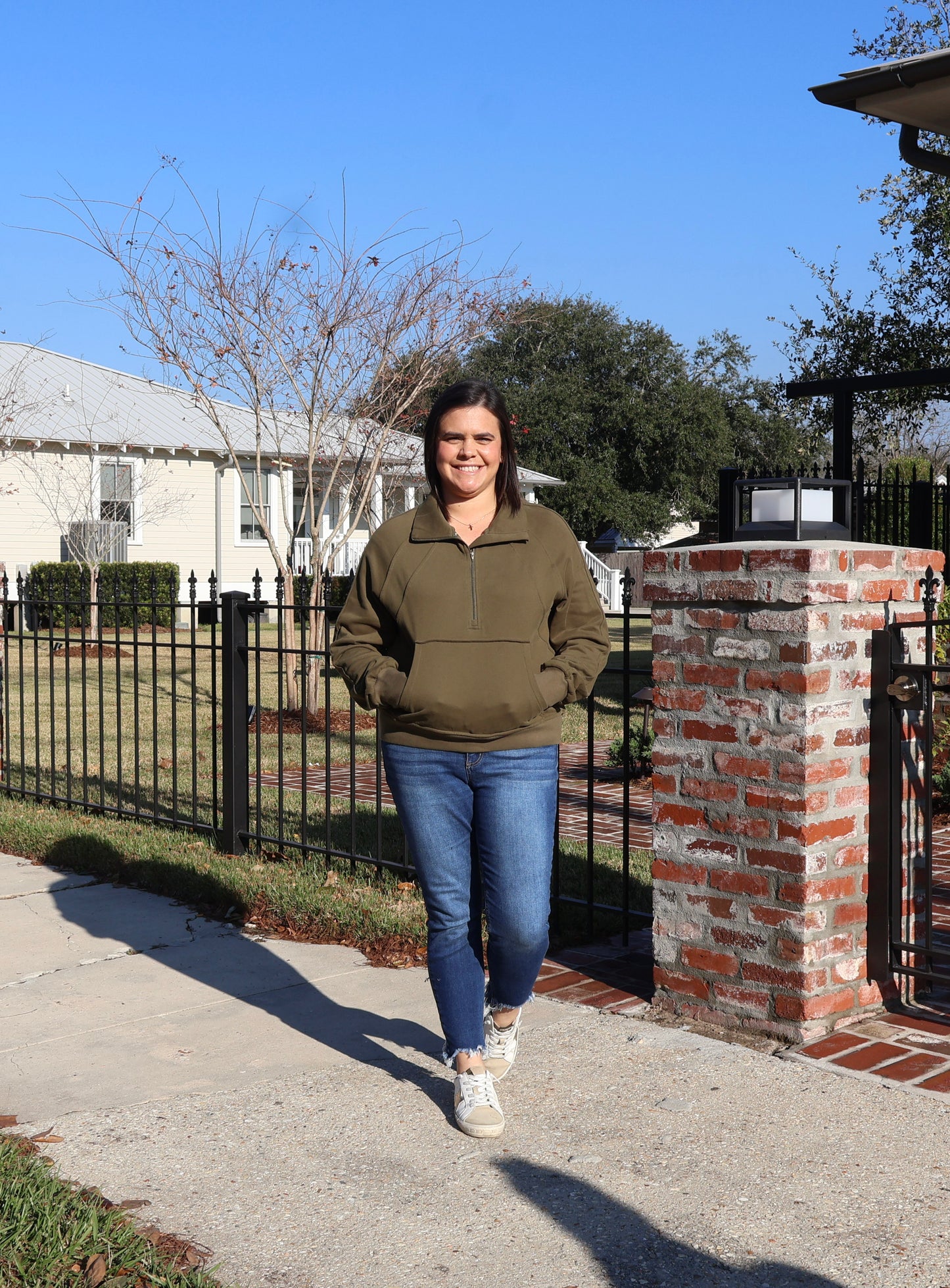 Quarter Zip Sweatshirt