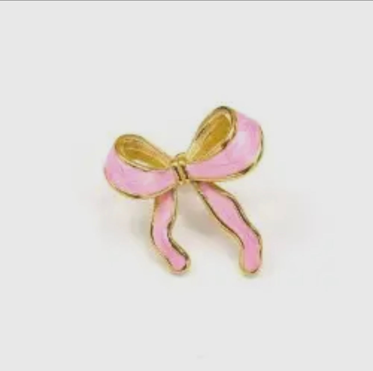 Pink/Gold Earring