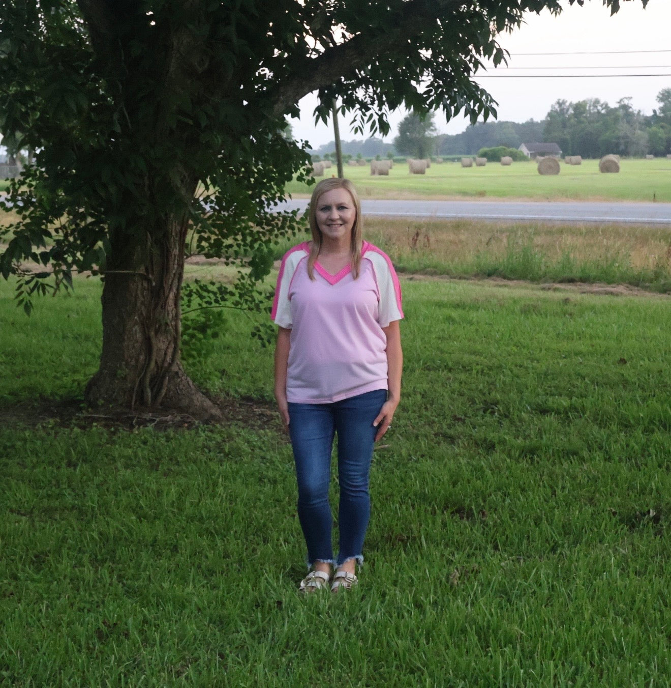Pink Lavender Top