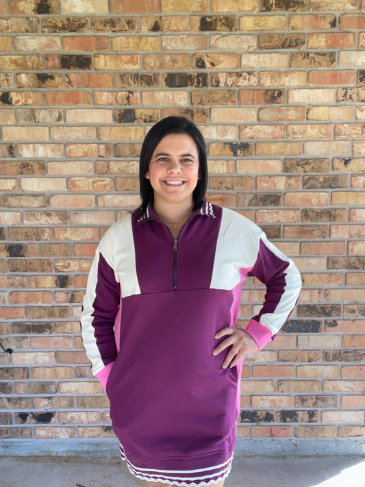 Brittney Color Block Dress