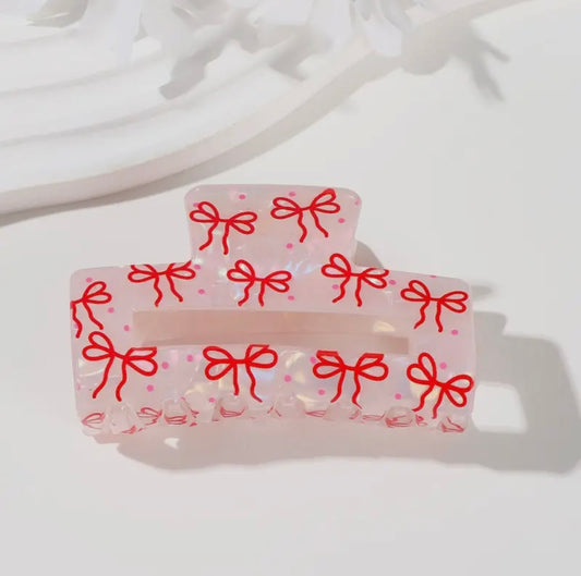 Bow Hair Claw Clip
