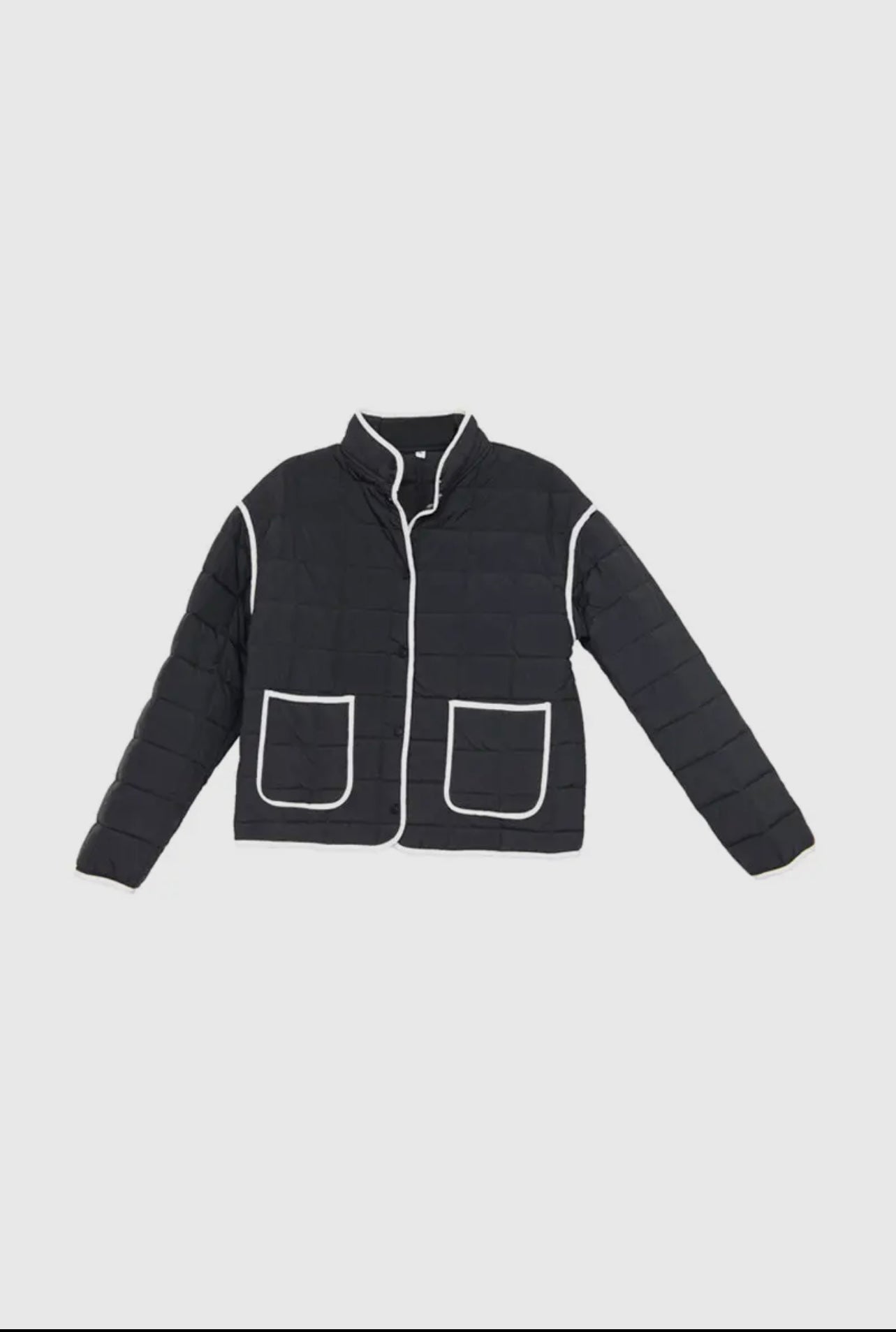 Black Quilted Jacket