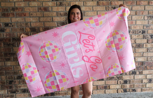 Let's Go Girls Quick Dry Towel