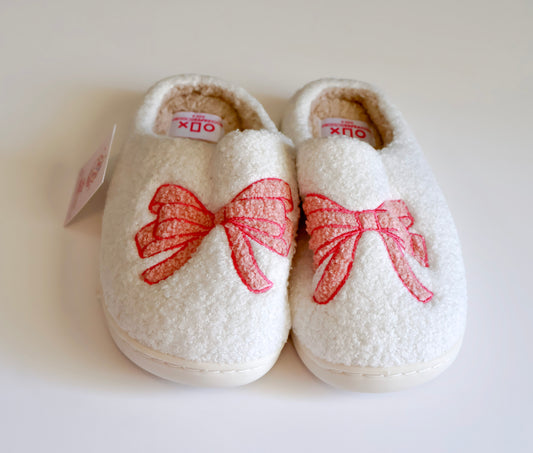 Adult Bow Slippers