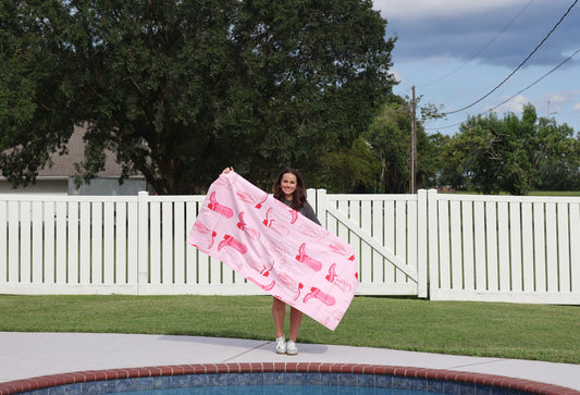 Boots & Stars Quick Dry Towel