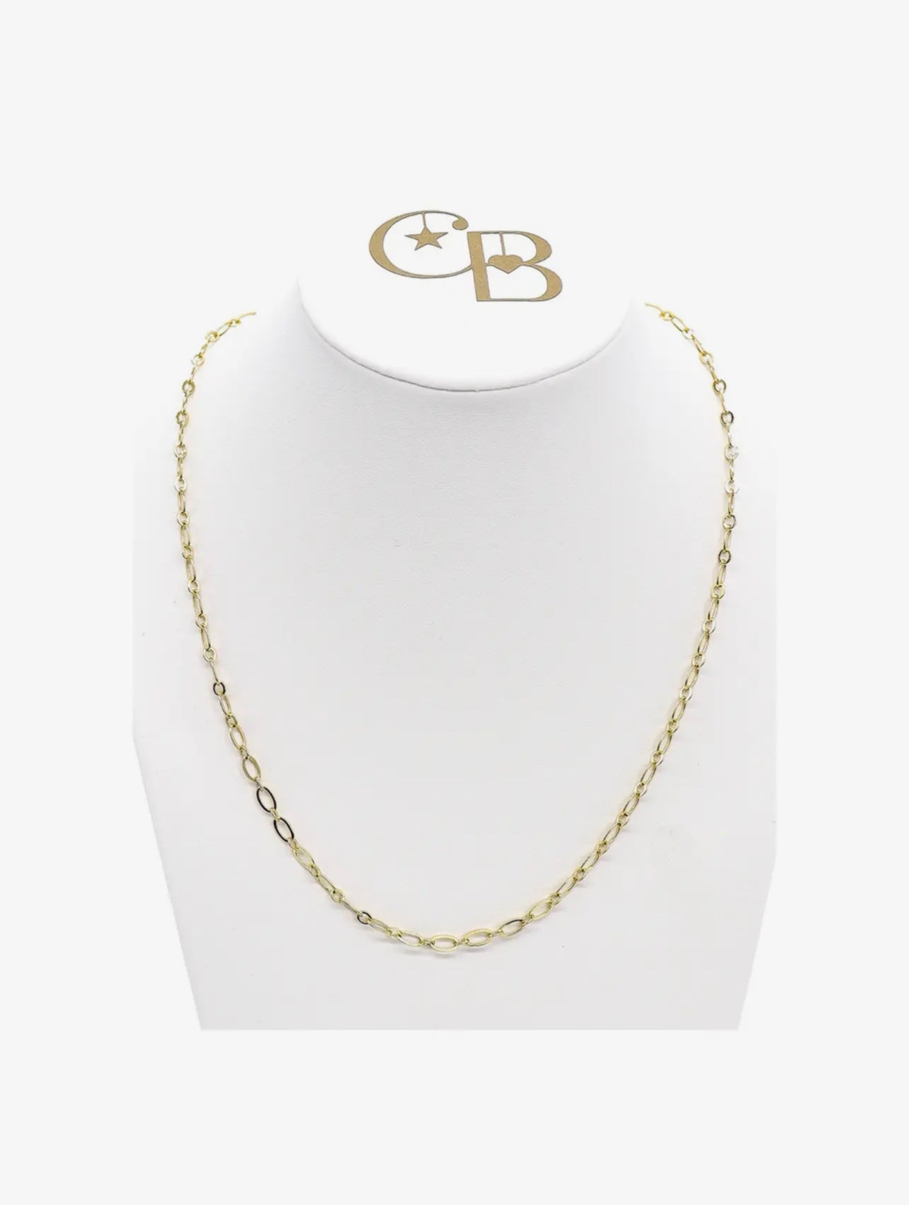 Gold Christie Necklace (18")