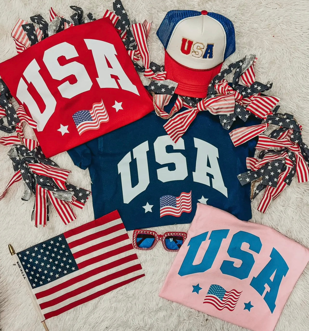USA Flag Tee