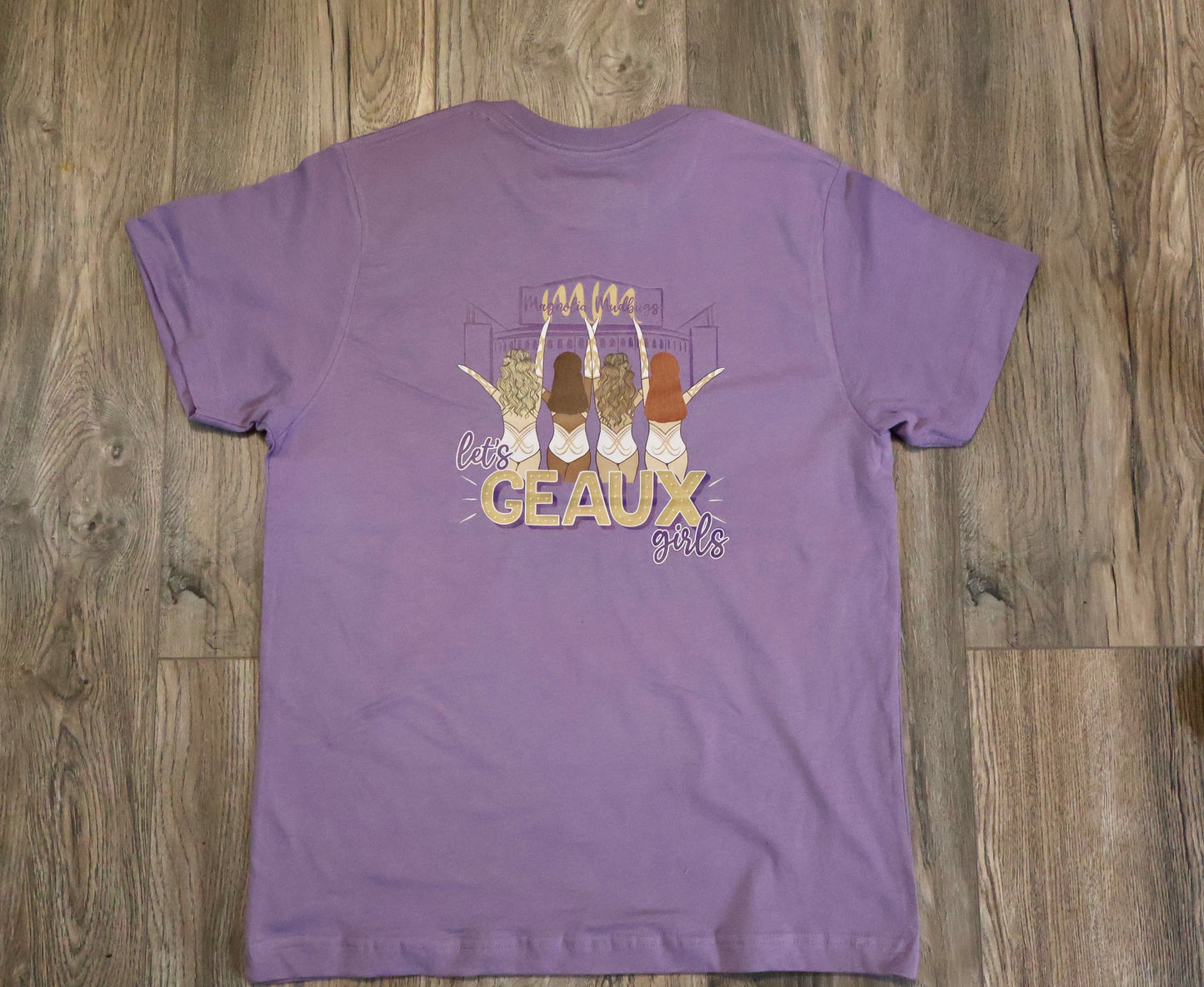 Let's Geaux Girls Tee