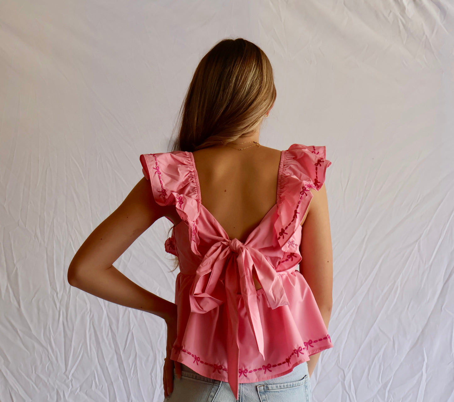 Baby Doll Ruffle Top